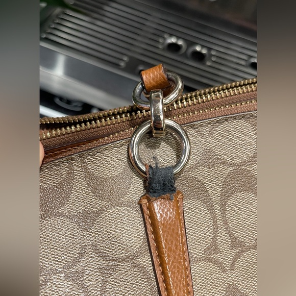 Coach Signature Christie Carryall Tote Shoulder Bag - Picture 14 of 14